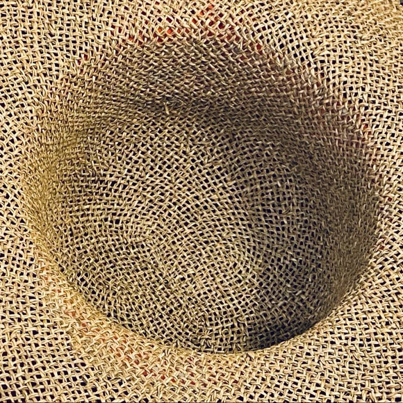 🌟2xHP🌟NWOT Polka Dot Wide Brim Seagrass Hat - Picture 8 of 10